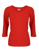 SOGNA Women's Stretch Figure 3/4 Cotton  Tee